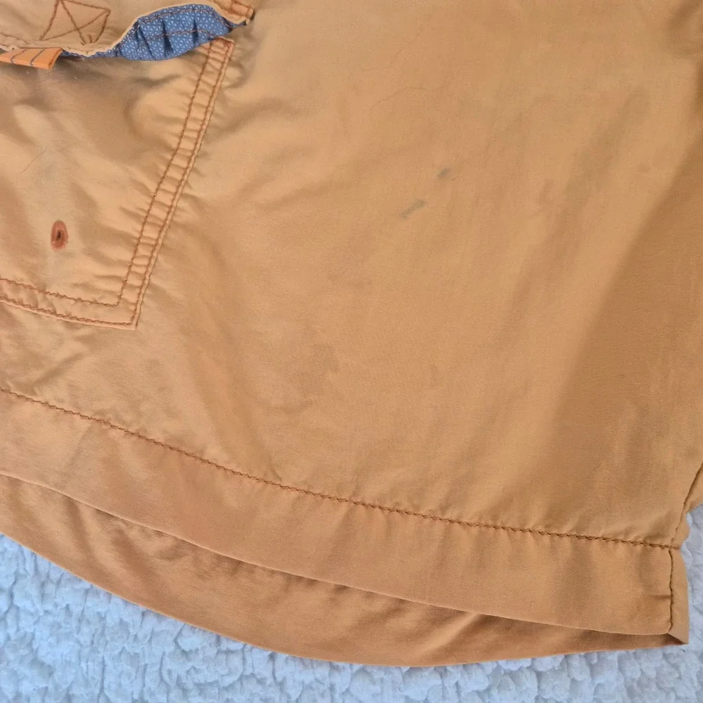 Tommy‎ Bahama Relax Mens Orange Swim Trunks Board Shorts Cargo Pocket M Cruise